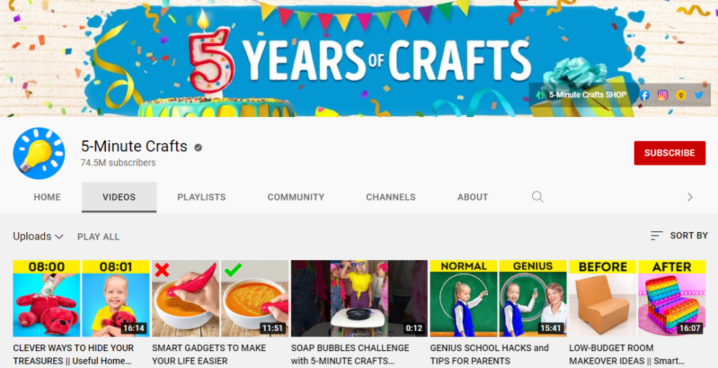 Thiết lập kênh youtube
Youtube