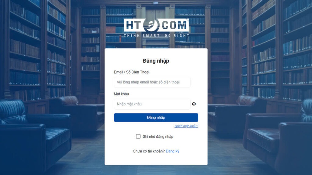 Giao Diện Đăng Nhập